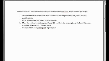 Host nulled vBulletin for free offshore hosting