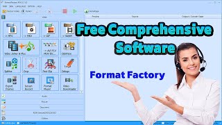 Format Factory برای کامپیوتر، تبدیل هر نوع فایل بسیار سریع