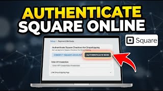 How to authenticate Square online checkout for dropshipping - Step By Step