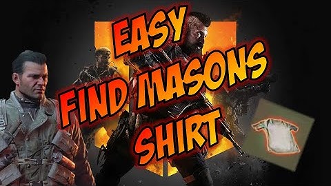 BLACK OPS 4 - EASY MODE find Mason