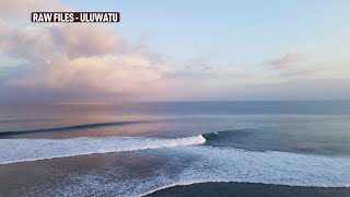 Glassy Sunrise Tubes at Racetrack - Uluwatu - RAWFILES - 4k