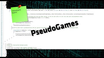 Tutorial #02 - MonoGame / XNA basics, your first simple game