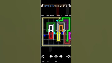 How To Solve Flow Free Variety Pack Level 142 Fun-Shaped Board Walk Through Solution Walkthrough