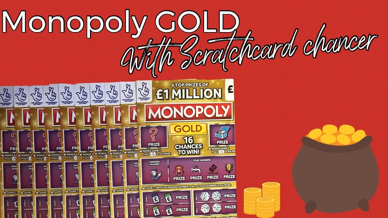 Monopoly gold 💷💷 £5 scratch cards today 💷💷 National Lottery uk 💷💷 with