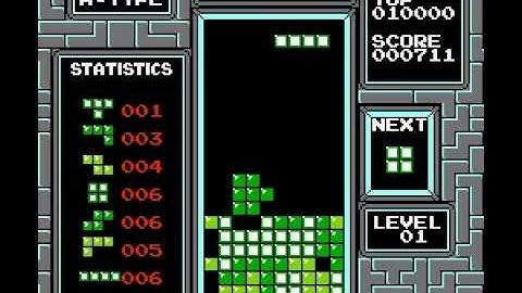 Tetris (nintendo) (NES / Nintendo) - Vizzed.com GamePlay