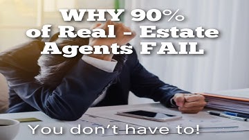 The Harsh Reality: 87% of New Real Estate Agents Fail—Here’s How to Avoid Being One of Them