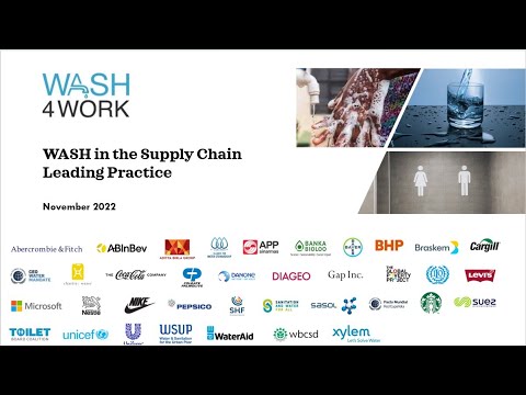 Current Leading Practice on WASH in the Supply Chain: Session 1