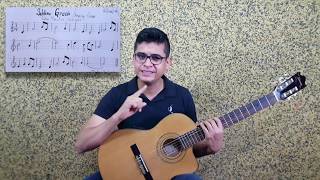 Video thumbnail of "Sublime Gracia Guitarra TUTORIAL - Obeth Toledo"