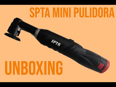 SPTA MINI PULIDORA UNBOXING