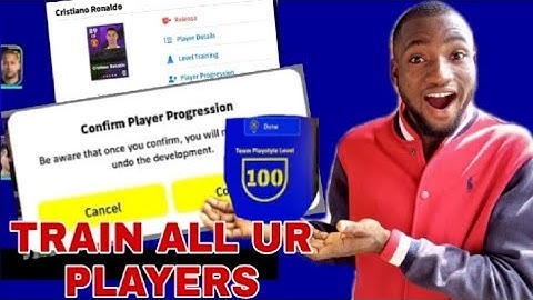 How To Train Your Players & Renew All Players Contract In EFFOOTBALL 2022 💯💯