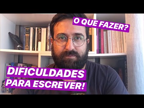 Vídeo: Como Começar A Escrever E Não Se Arrepender