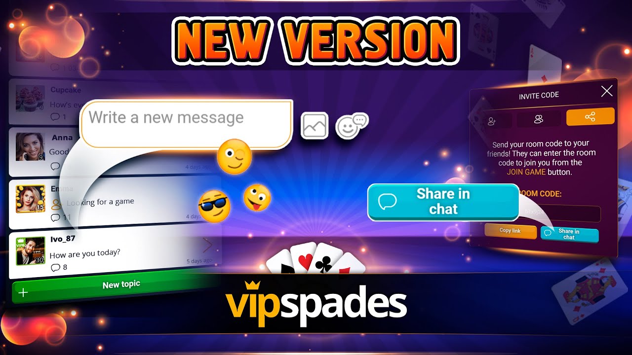 VIP Spades New version! YouTube