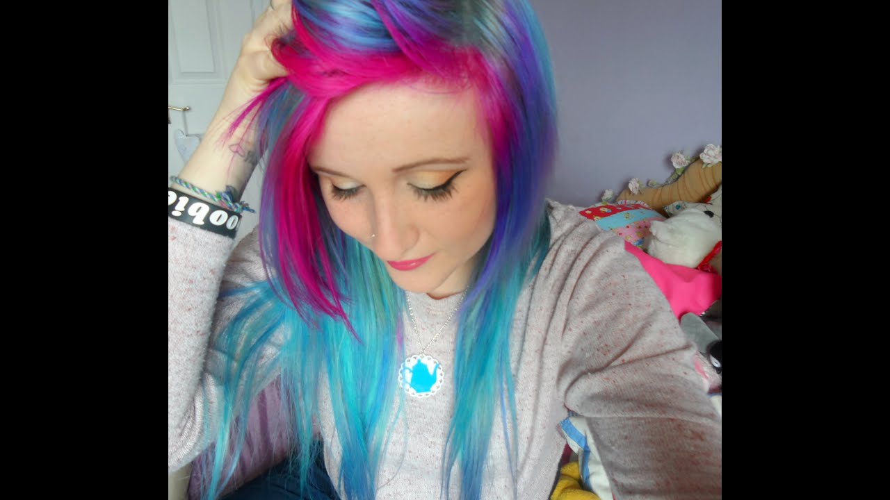 9. How to Transition from Pink to Light Blue Hair - wide 2