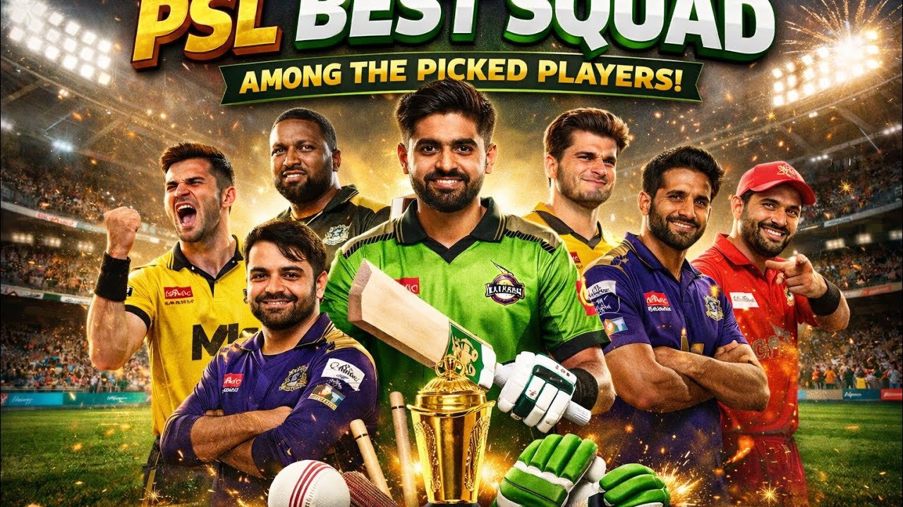 Best psl squad among the picked players 