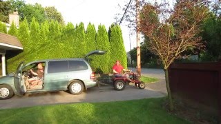 Simplicity pulling the Windstar