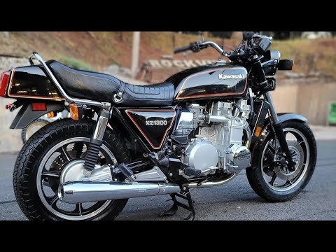 PRISTINE 6 CYLINDER 1982 KAWASAKI KZ1300 WITH 1600 MILES ONE OWNER SINCE NEW!