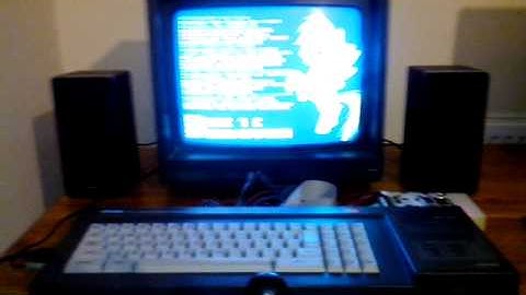 Amstrad CPC 6128 - Stereo Output Music Demo 2