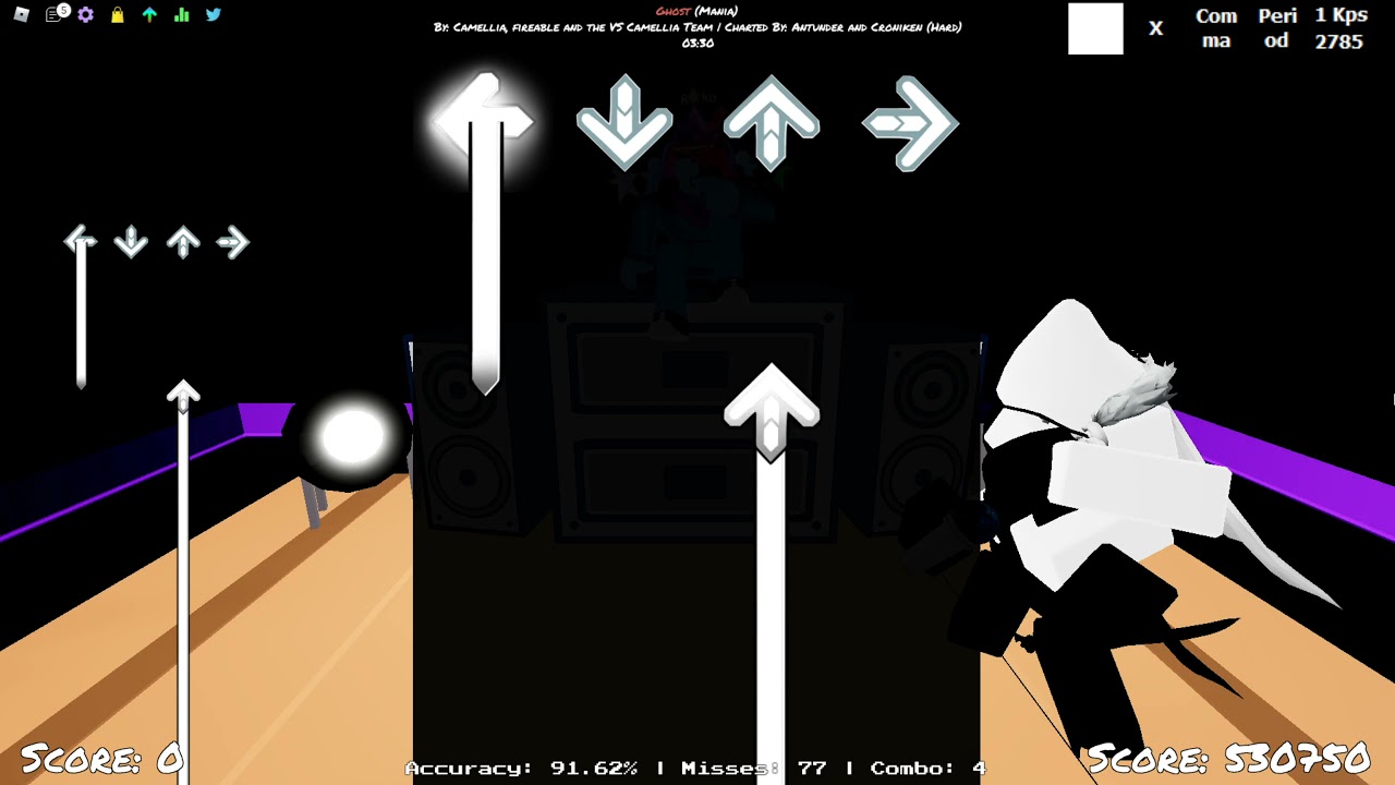 bad ghost score but hey look a kps counter