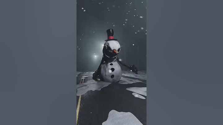 Evil Snowman kidnaps Santa #christmas #santa #shorts