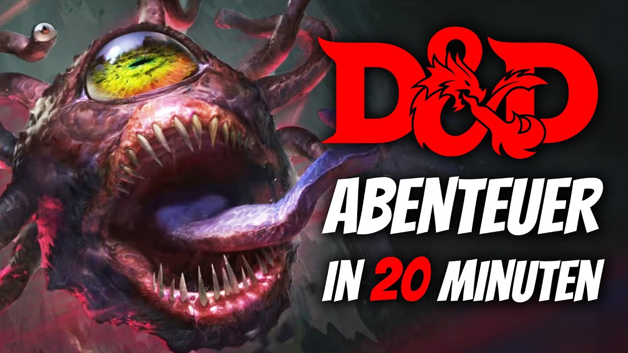 D&D Abenteuer bauen in 20 Minuten - so gehts