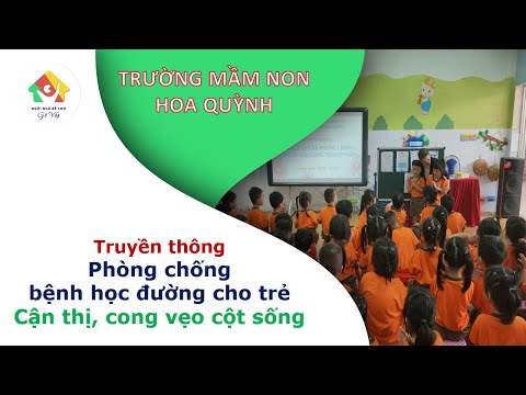 Phòng chống cận thị, cong vẹo cột sống lớp Chồi