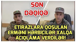 SON DEQIQE ! Aksiyaya qoşulan hərbçilər müraciət yaydı: Bağışlayın! - xeberler , xeber 2024