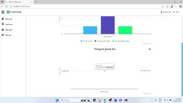Web bán đồng hồ online C# Asp net core MVC - Bài 13 : Báo cáo thống kê 
