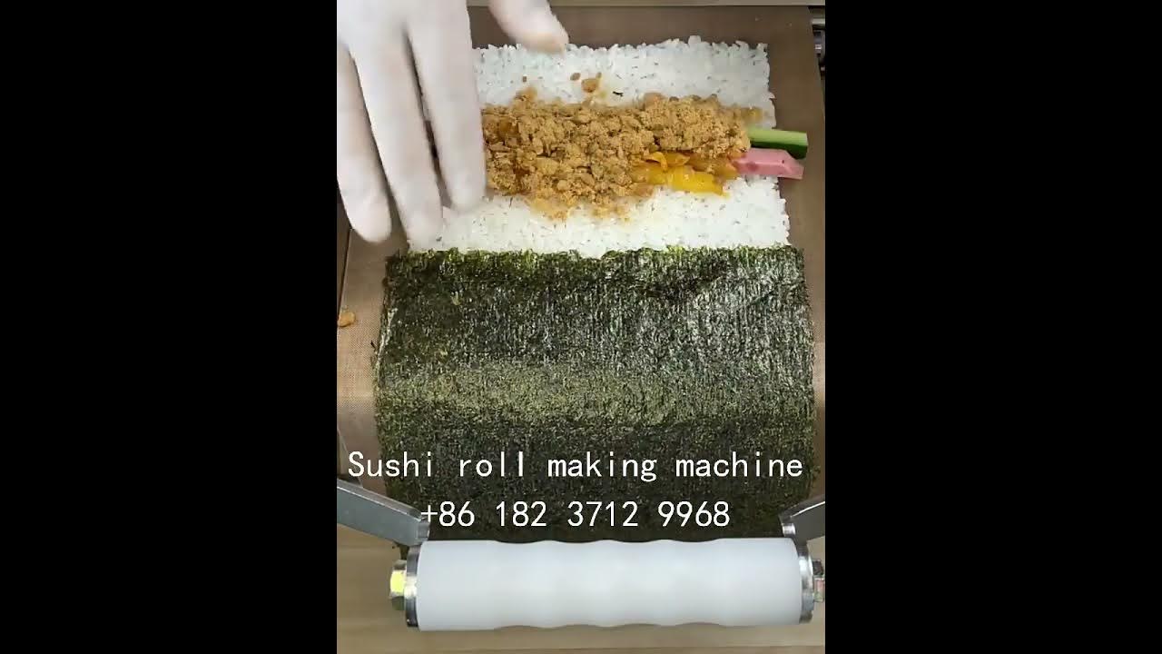 factory custom natural sushi maker machine
