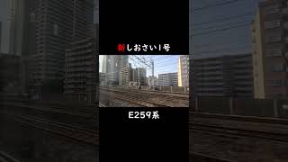 【JR東日本】新旧しおさい1号 市川駅通過の様子【255系 & E259系】