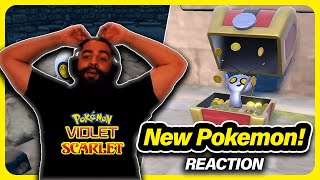 NEW Pokemon! | Pokemon Scarlet And Violet Gimmighoul Reveal Reaction