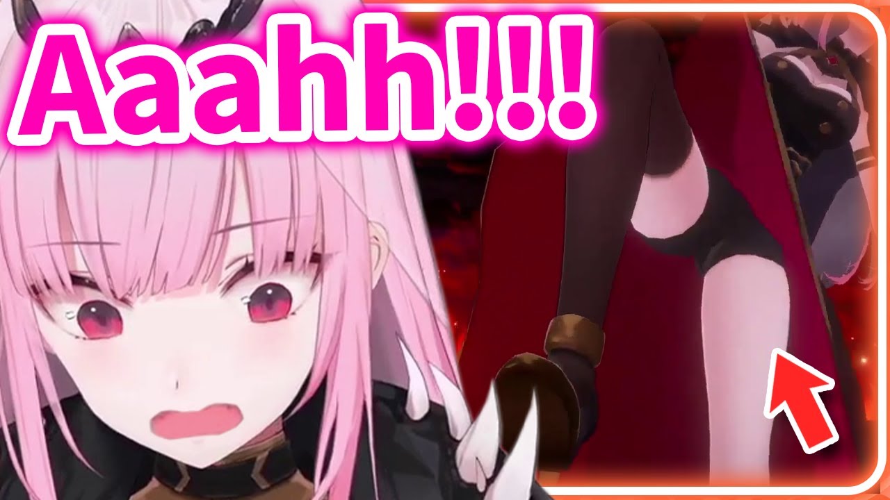 Calli Tried to Step on The Girls but got Her PANTSU EXPOSED Instead 【HololiveEN】