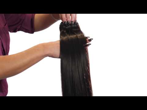 Ebony hair beauty extensions
