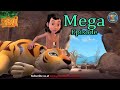 Jungle book mega episode  junglebook cartoon for kids  funny stories for kids  funny wild animals