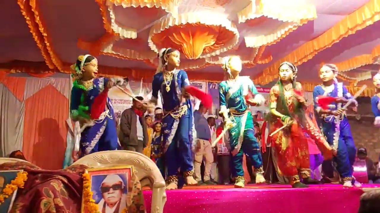 Bhimnala dandar Spardha video 2024🔥Radha krushna dandar mandal Mudati🌟Choutali Dandar Dance | 
