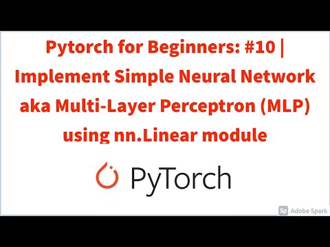 Video: Apakah nn linear dalam PyTorch?