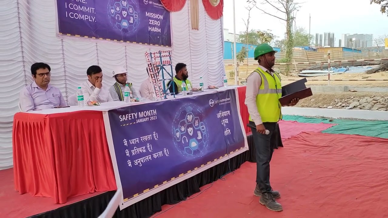 Safety Song - Safety le lo, On occasion of Safety Month (STT GLOBAL DATA CENTRE - L&T-NAVI MUMBAI)