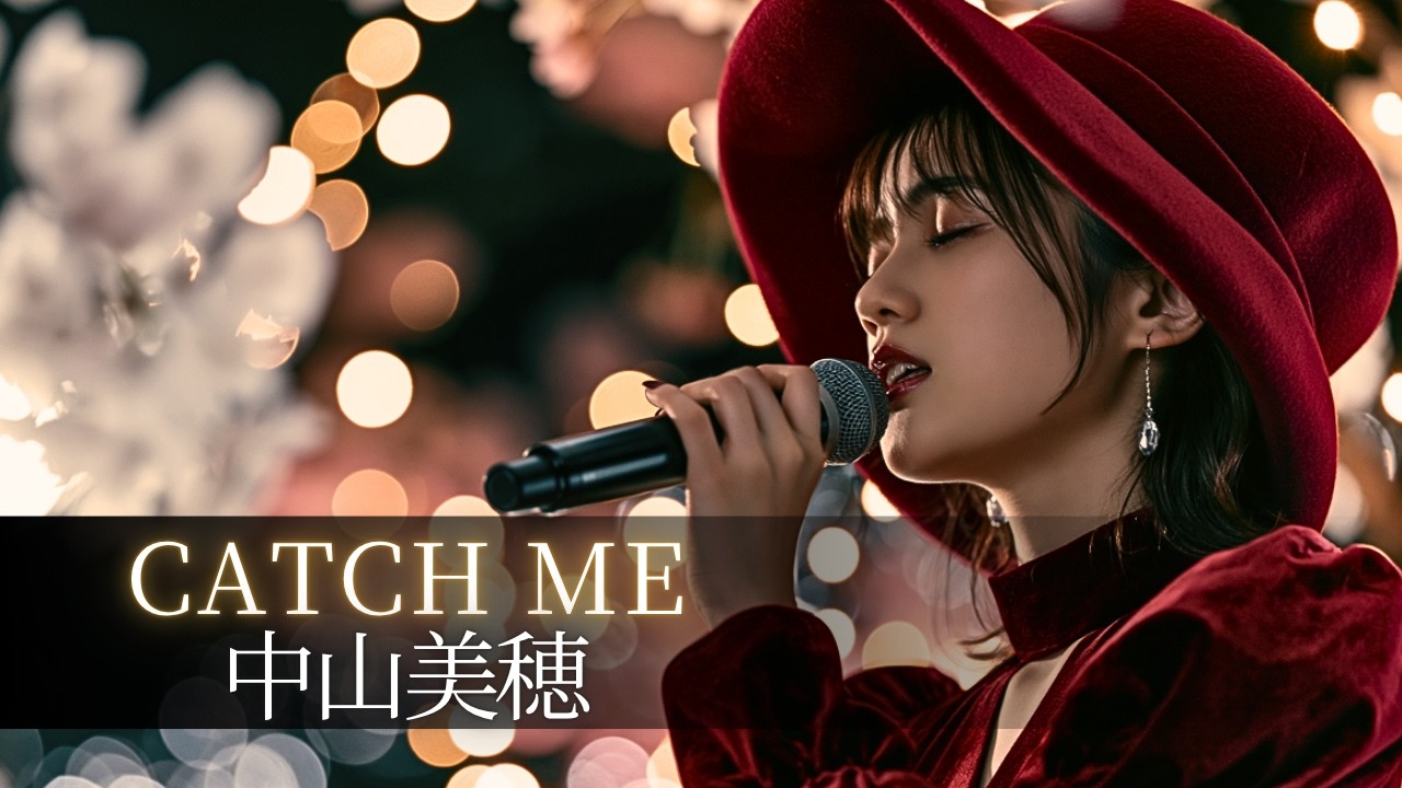AI cover】CATCH ME/中山美穂｜ときめきが蘇る…80年代アイドルの名曲
