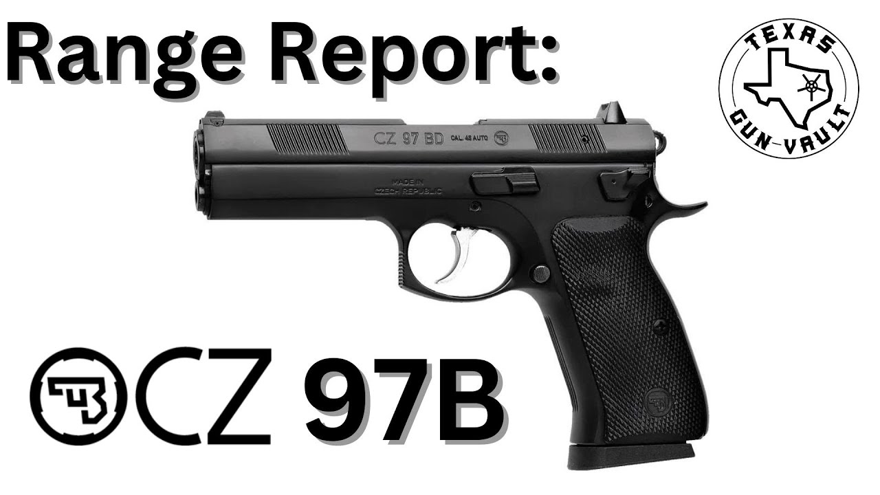 Range Report: CZ 97B (.45 ACP) - YouTube