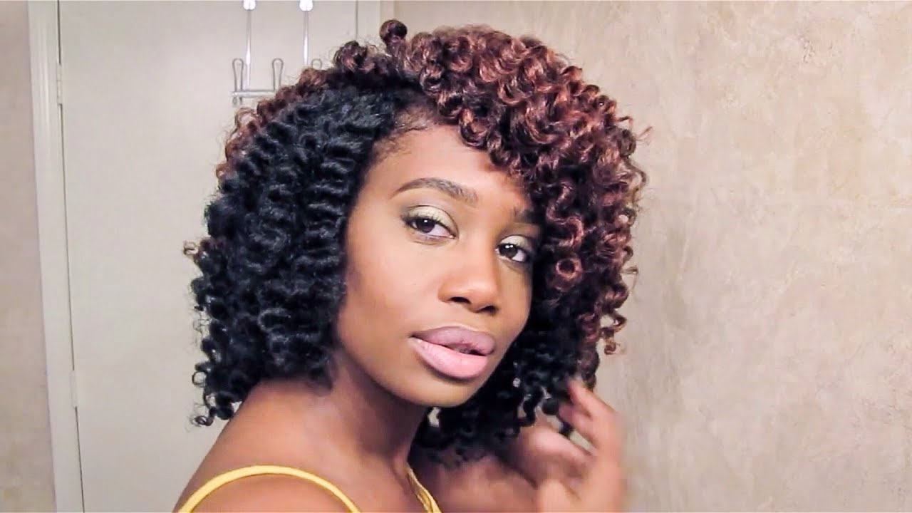 Crochet Braids Tutorial using Marley Braid Hair 💁 - YouTube