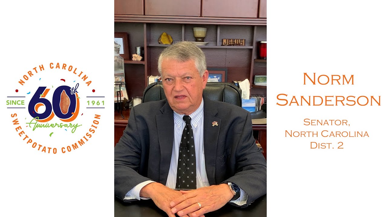 Norm Sanderson North Carolina SweetPotato Commission 60th Anniversary