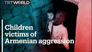 Children victims of Armenian aggression