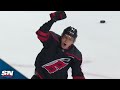 Evgeny kuznetsov scores patented slowmoving penalty shot goal