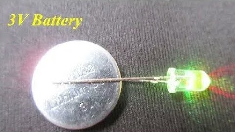 DIY how to connect LED with 3v lithium battery - easy science project for KIDS ||