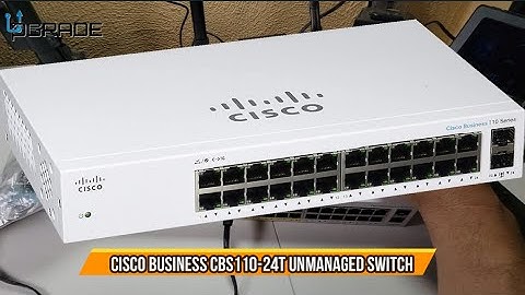 Cisco Business Unmanaged Switch  POE, 24 Port GE
