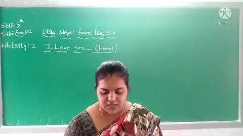 std.. 5 English little steps 4,5,6 lec -1