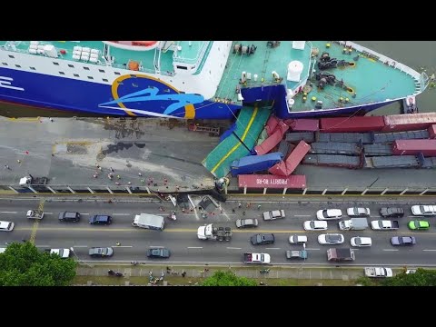 Video: Cruise Gemisi ve Call Cherbourg Feribot Limanı, Fransa