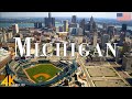 FLYING OVER MICHIGAN 4K UHD Relaxing Music Along With Beautiful Nature Videos 4k ULTRA HD 