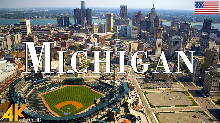 FLYING OVER MICHIGAN (4K UHD) - Relaxing Music Along With Beautiful Nature Videos - 4k ULTRA HD