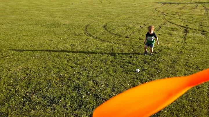 Joshua playing baseball