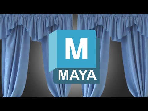 N Cloth Curtains | Transform Constraint Maya